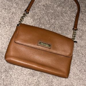 Calvin Klein leather cross body
